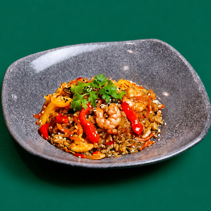 WOK с морепродуктами