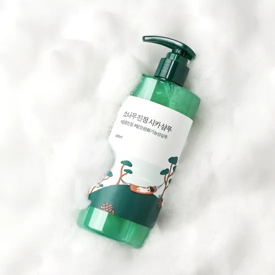 Round Lab Успокаивающий шампунь для волос с экстрактами сосны и центеллы Pine Calming Cica Shampoo 400 мл