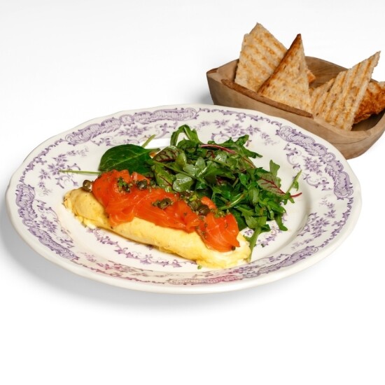 Omelet Philadelphia & Salmon