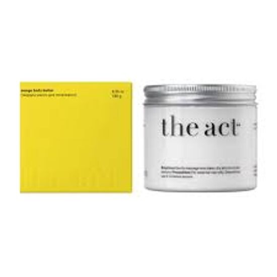 THE ACT mango body butter