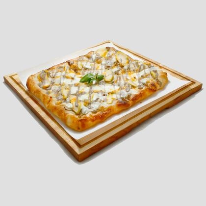 Пицца римская с Цыплёнком и грибным жульеном