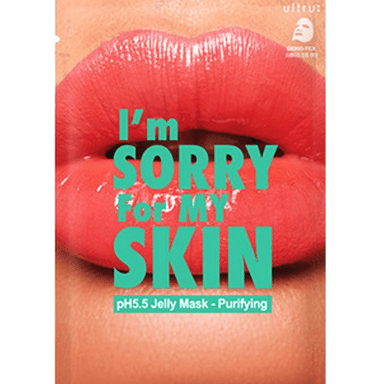 Очищающая маска с черным углем I'm Sorry For My Skin pH5.5 Jelly Mask-Purifying (Lips)