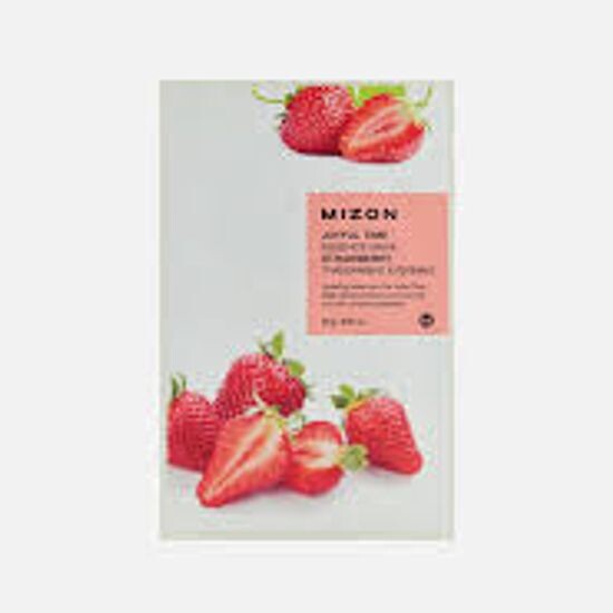 Mizon тканевая маска для лица joyful time strawberry