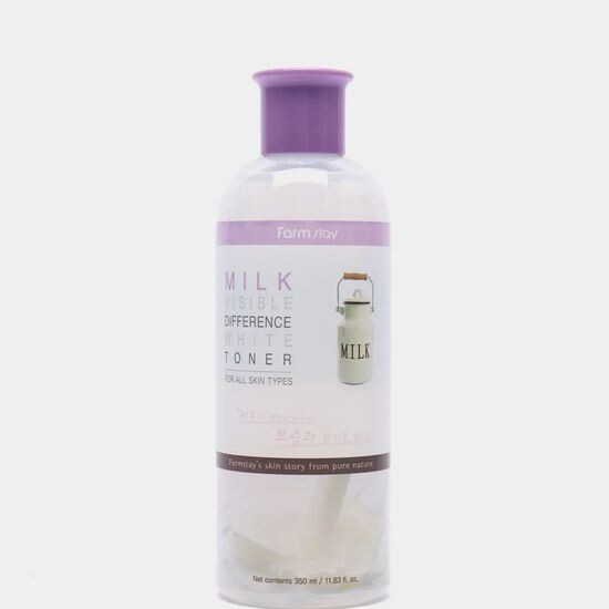 Farm Stay Тонер MILK VISIBLE DIFFERENCE WHITE TONER