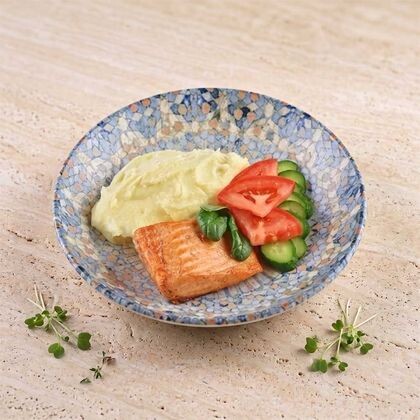 Salmon & Puree