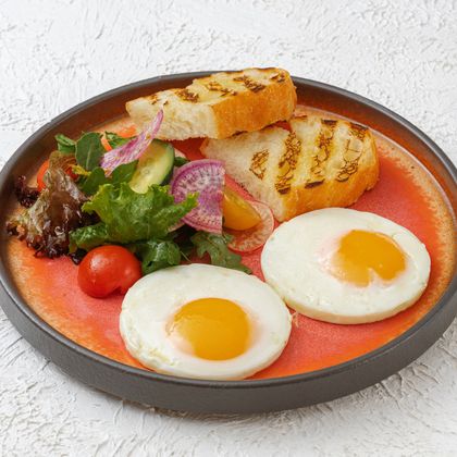 Яичница глазунья