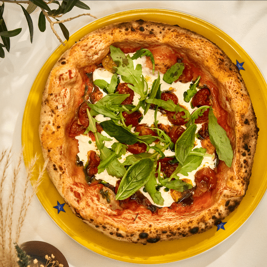 Stracciatella Pizza