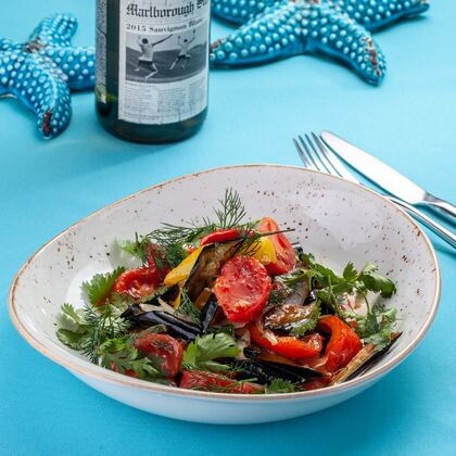 САЛАТ ОСТРЫЙ ИЗ БАКЛАЖАН