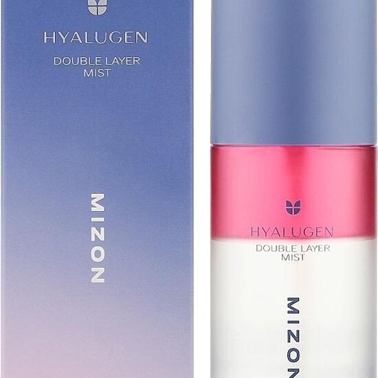 Мист для лица с коллагеном и гиалуроном Mizon Hyalugen Double Layer Mist
