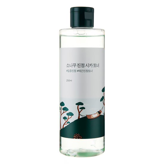 Тоник с экстрактами сосны и центеллы для проблемной кожи Round Lab Pine Calming Cica Toner