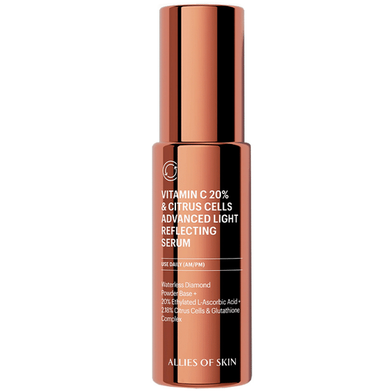 Сыворотка с 20% витамина C Allies Of Skin Vitamin C 20%&Citrus Cells Advanced Light Reflecting Serum