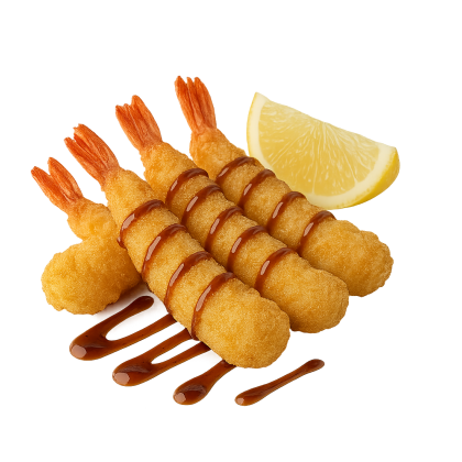 Креветки темпура