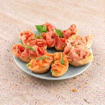 Platou bruschette