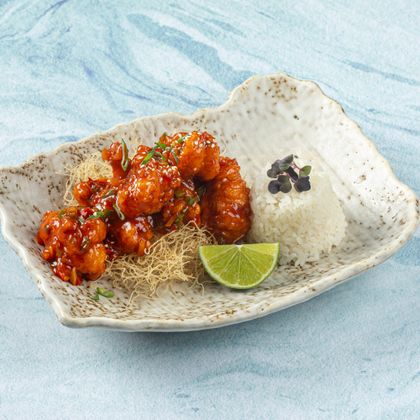 Креветки чили