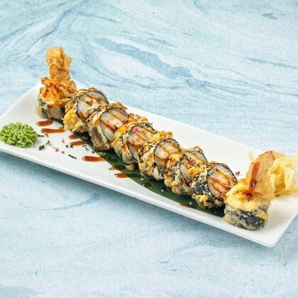 Ролл «Эби темпура чиз маки»