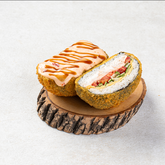 Суши-Бургер с курицей