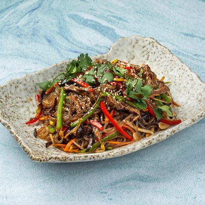 Фунчоза с телятиной