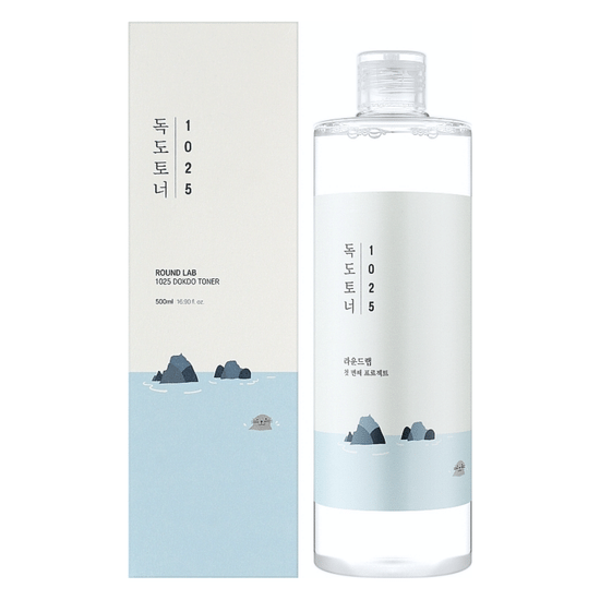 Отшелушивающий тоник с морской водой Round Lab 1025 Dokdo Toner
