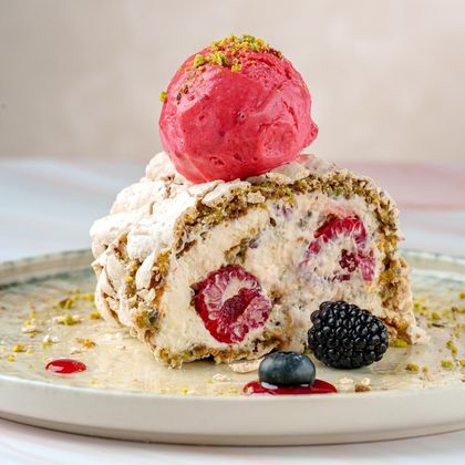 Меренга фисташковая