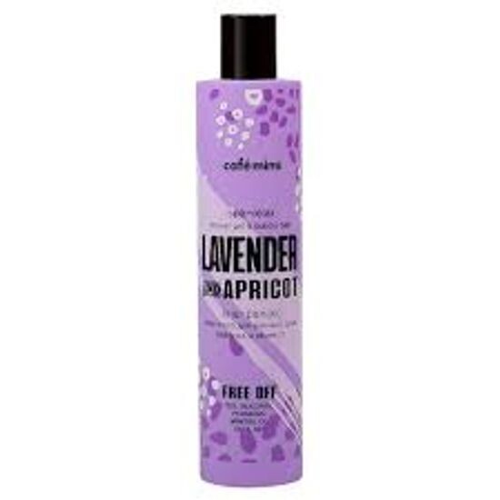 CAFÉ MIMI LAVENDAR AND APRICOT