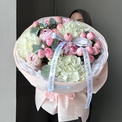 Роскошный букет нежных чувств