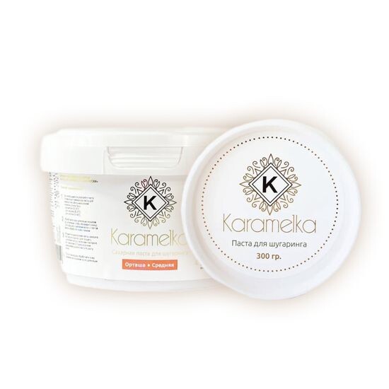 Сахарная паста для шугаринга Karamelka средняя плотность