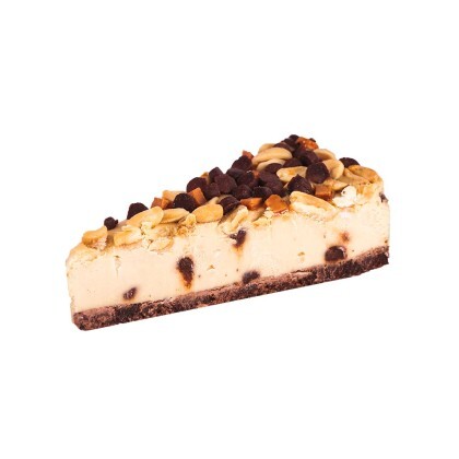 Чизкейк карамель с арахисом