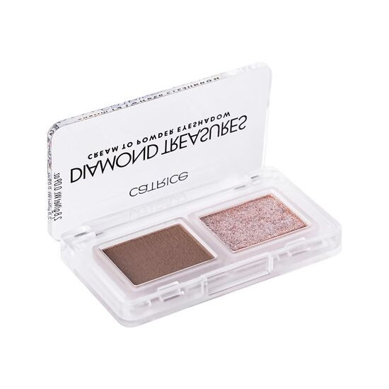 CATRICE DIAMOND TREASURES CREAM TO POWDER EYESHADOW 010 HAZEL SPARK (Оттенок 010 Hazel Spark)