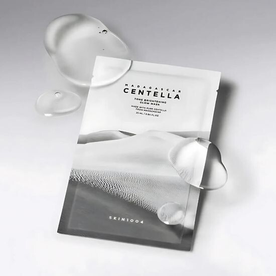 Тканевая маска для выравнивания тона SKIN1004 Madagascar Centella Tone Brightening Glow Mask