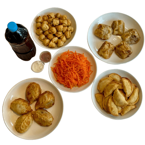 Средний жареный сет