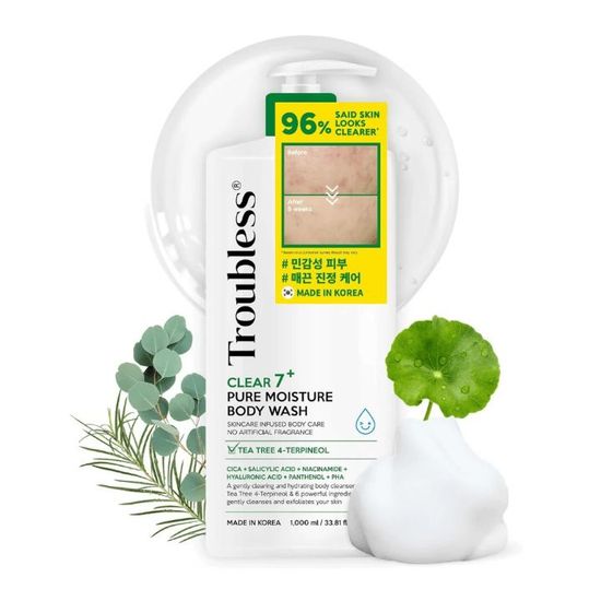 Clear 7 Plus Pure Moisture Body Wash