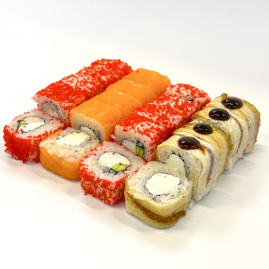 Ассорти сет - 20шт + Кола 0.5л подарок