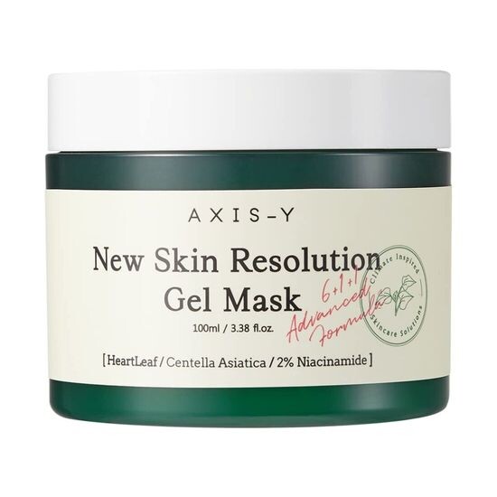 Маска для успокоения и осветления кожи AXIS-Y New Skin Resolution Gel Mask