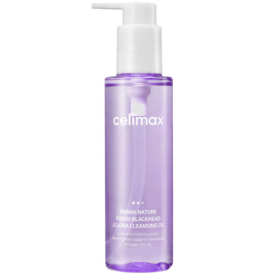 Масло гидрофильное Celimax Derma Nature Fresh Blackhead Jojoba Cleansing Oil