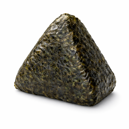 Онигири  с лососем и авокадо