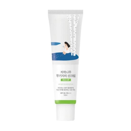 Round Lab Birch Juice Moisturizing Mild-Up Sunscreen SPF50+ PA++++