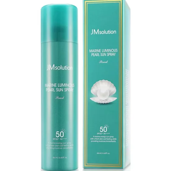 Солнцезащитный спрей с морскими минералами JMsolution Marine Luminous Pearl Sun Spray