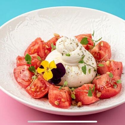 БУРРАТА В ЭКЗОТИЧЕСКОМ СОУСЕ