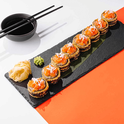 Tempura Sake Tartar