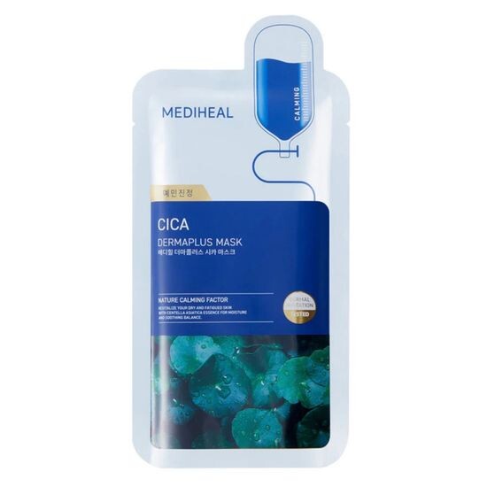 Успокаивающая тканевая маска Mediheal Cica Derma Plus Mask