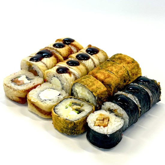 Унаги сет - 19шт + Кола 0.5л подарок