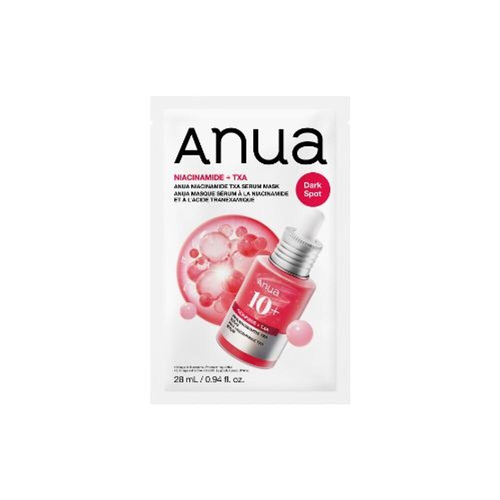 Осветляющая маска с ниацинамидом Anua Niacinamide TXA Serum Mask