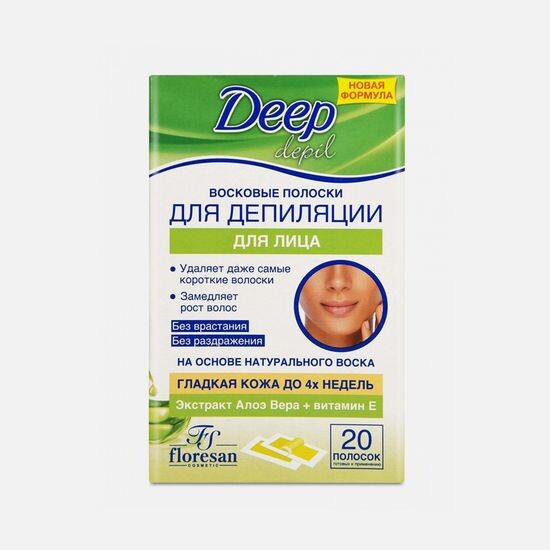 DEEP DEPIL С Алоэ Вера для лица