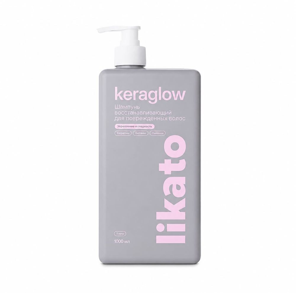 LIKATO Шампунь для волос восстанавливающий keraglow
