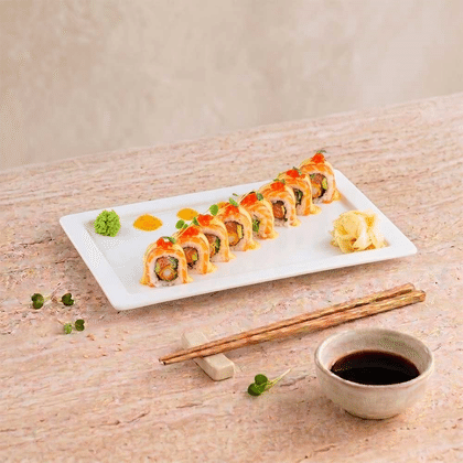 «Salmon Crunch Roll»