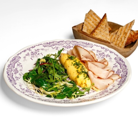 Omelet Smoked Turkey