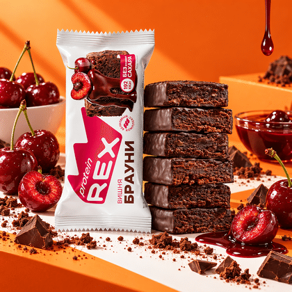 Brownie cu vișină