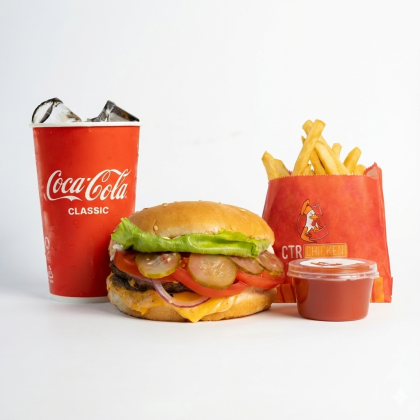 Самбал биф бургер