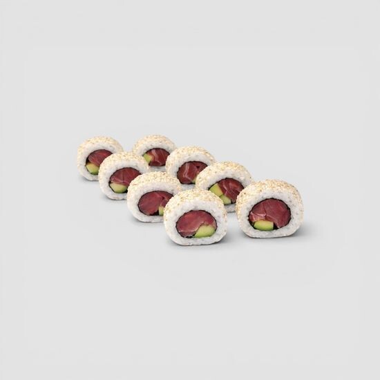 Калифорния с тунцом в кунжуте