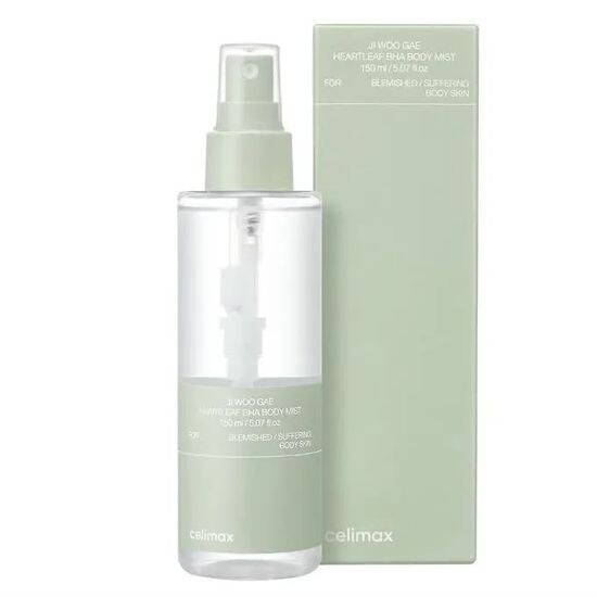 Мист для тела с BHA против акне Celimax Ji Woo Gae Heartleaf BHA Body Mist
